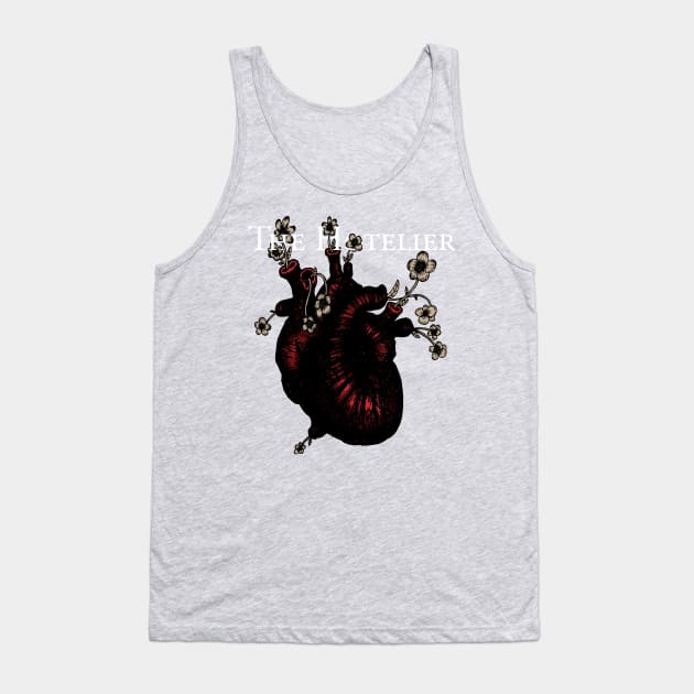 The Hotelier Heart Flowers Tank Top by ilistentoemo@gmail.com